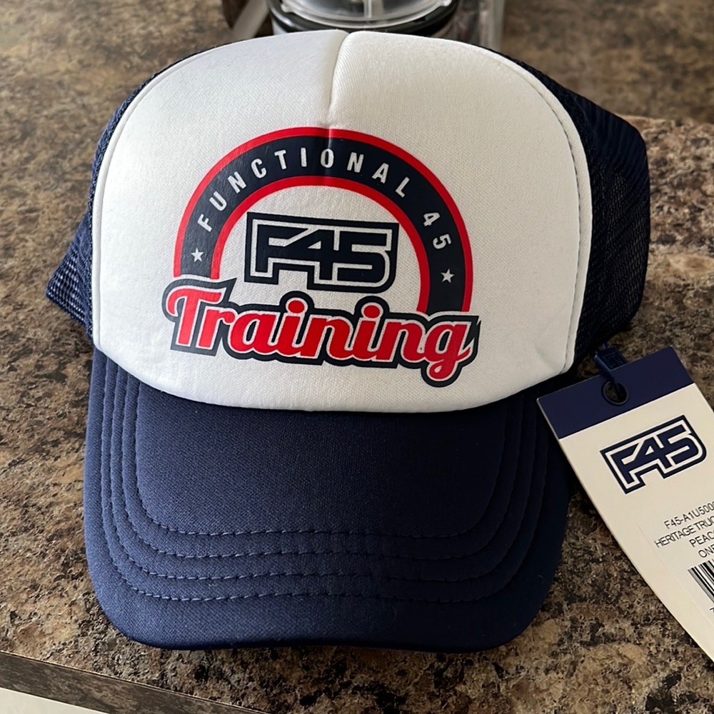 F45 heritage trucker cap